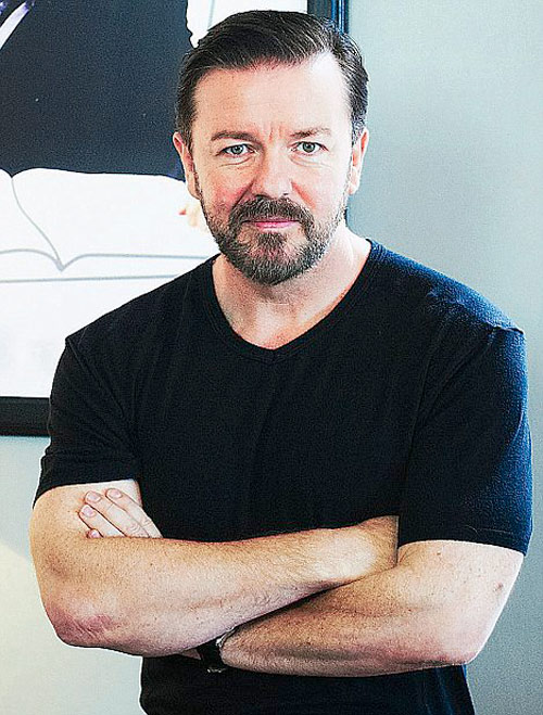 Ricky Gervais | Shoot! - White | David Brent | T-Shirt